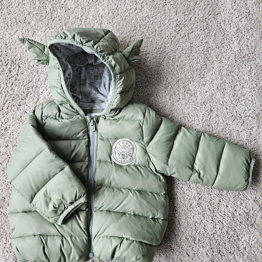 Gap Star Wars baby Yoda winter coat